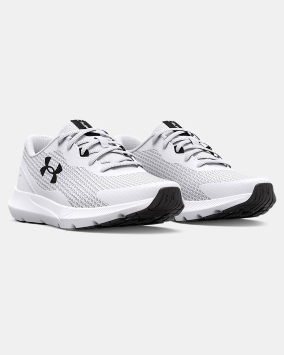 Women's UA Surge 3 Running Shoes in White image number 3